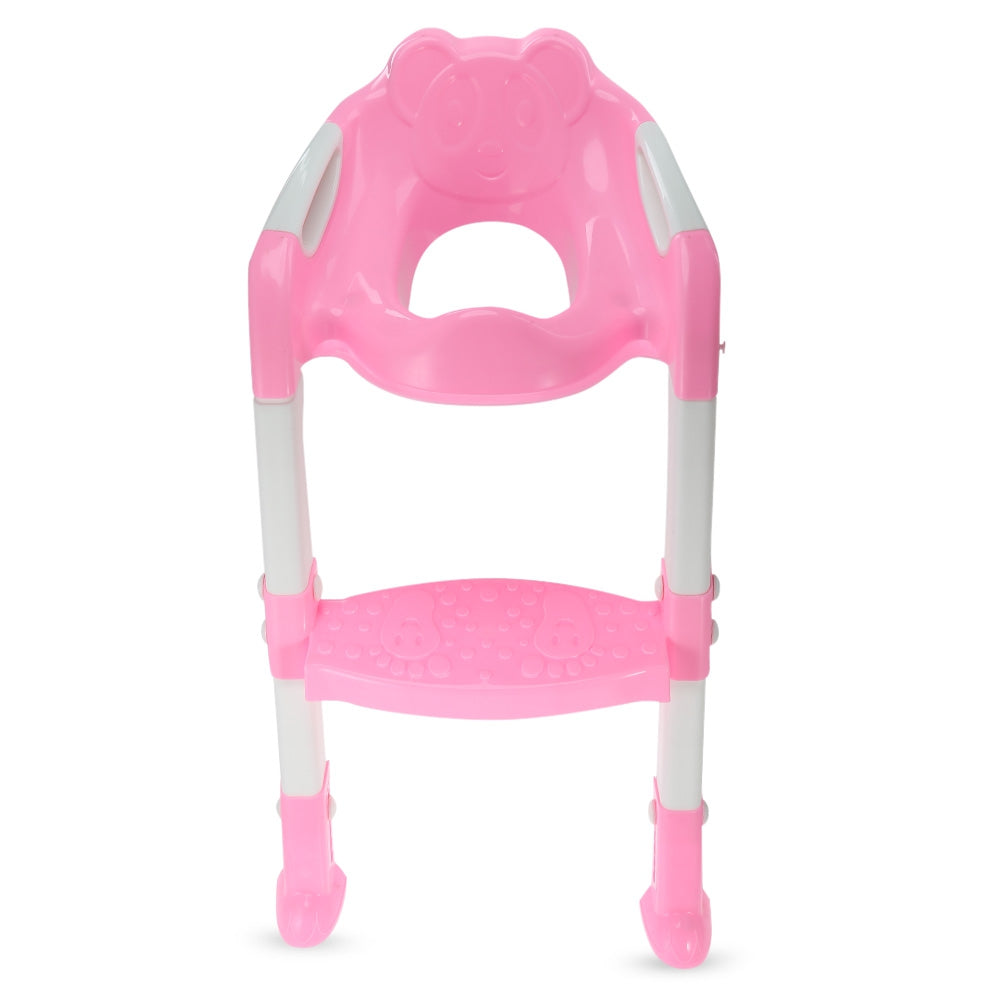 Folding Baby Potty Training Chair with Adjustable Ladder