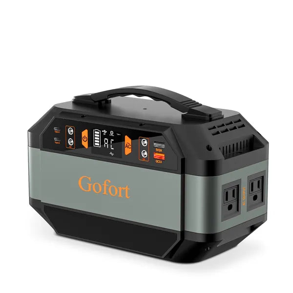 Gofort 330W Portable Power Station | 299Wh Solar Generator with AC