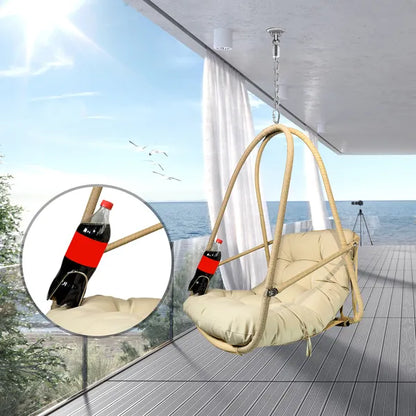 Hanging Egg Chair - Indoor & Outdoor Woven Rattan Swing Chair Hanging Egg Chair - Indoor/Outdoor Woven | Ectron Online