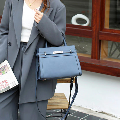 High-Grade Genuine Leather Square Bag High-Grade Small Square Genuine Leather | Ectron Online
