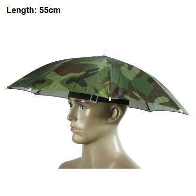 Foldable Fishing Hat | Protects from Sun and Rain 55 65cm Outdoor Fishing Sunshade Waterproof Camping Hiking Fishing Holiday Folding Sunhat | Ectron Online