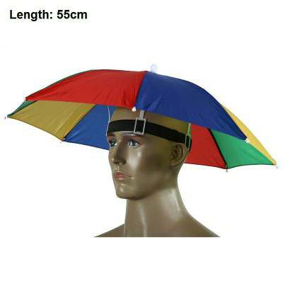 Foldable Fishing Hat | Protects from Sun and Rain 55 65cm Outdoor Fishing Sunshade Waterproof Camping Hiking Fishing Holiday Folding Sunhat | Ectron Online