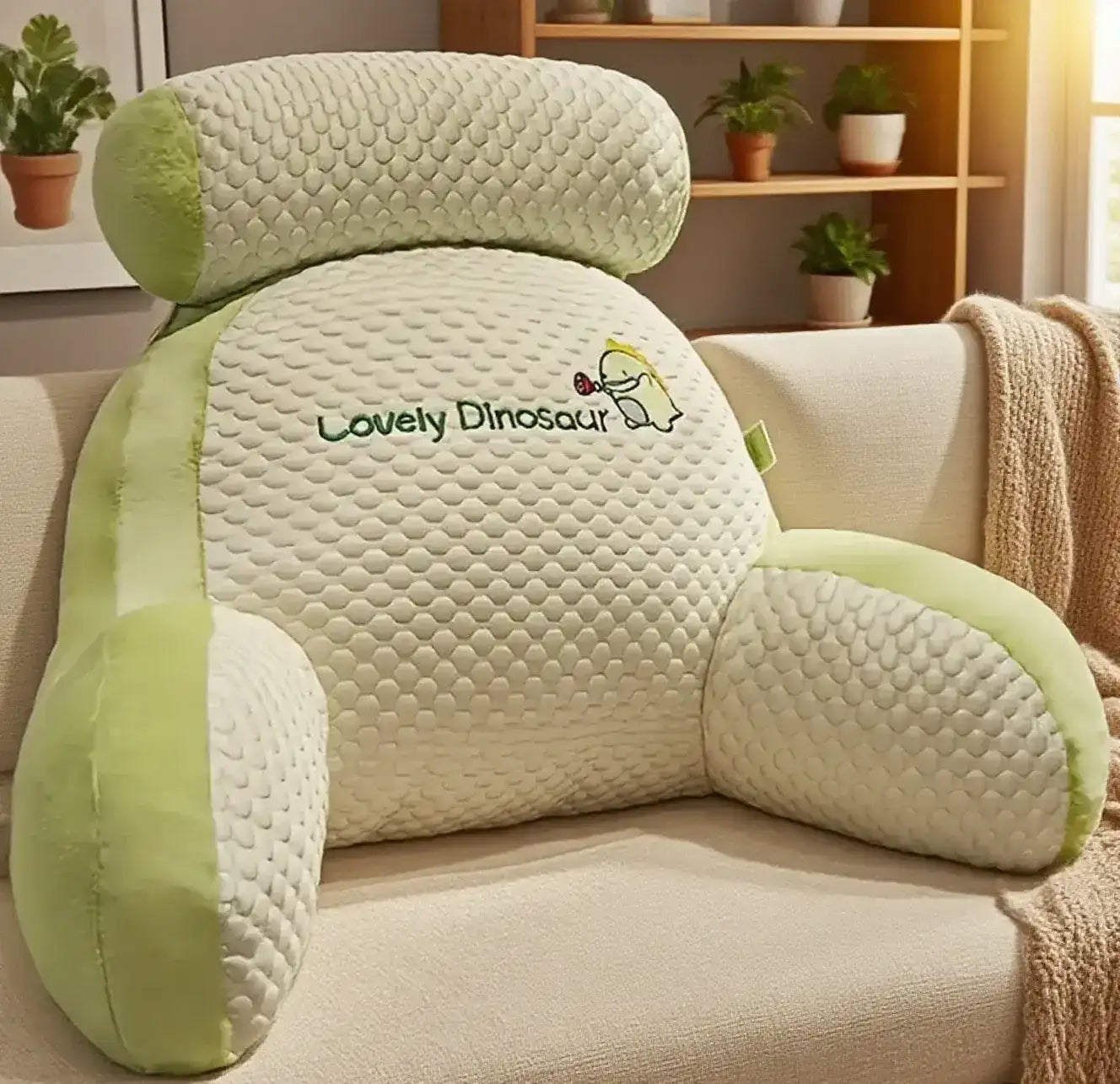 Iced Bean Husky Sofa Reading Pillow - Large 60x40cm Back Support Iced Bean Husky Sofa Reading Pillow 60x4 | Ectron Online