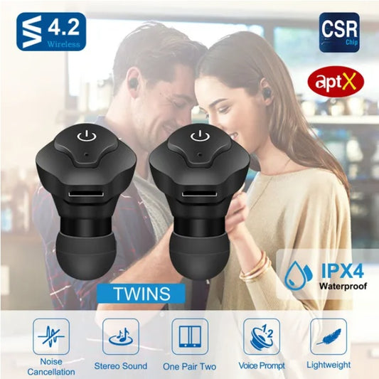 In-Ear Stereo Headphones | IP44 Waterproof Sweatproof Earbuds