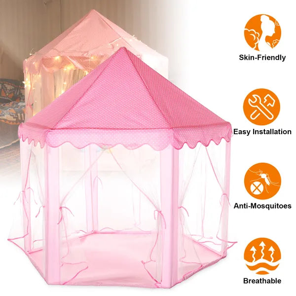 Kids Princess Castle Play Tent