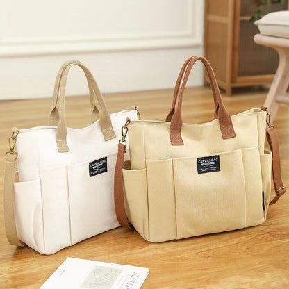 Large Capacity Canvas Shoulder Bag | Women's Commuting Handbag Edit Large Capacity Shoulder Canvas Bag, Comm | Ectron Online