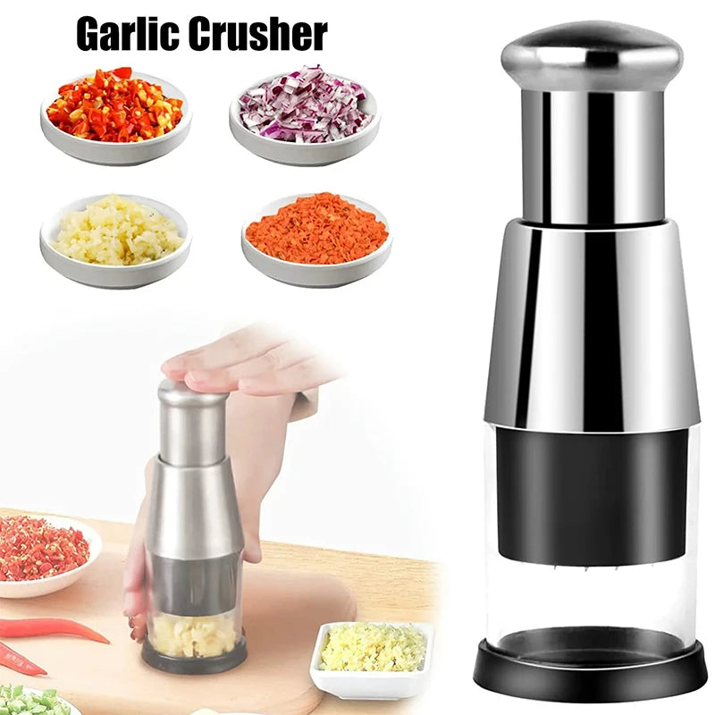 Manual Garlic Crusher & Onion Chopper