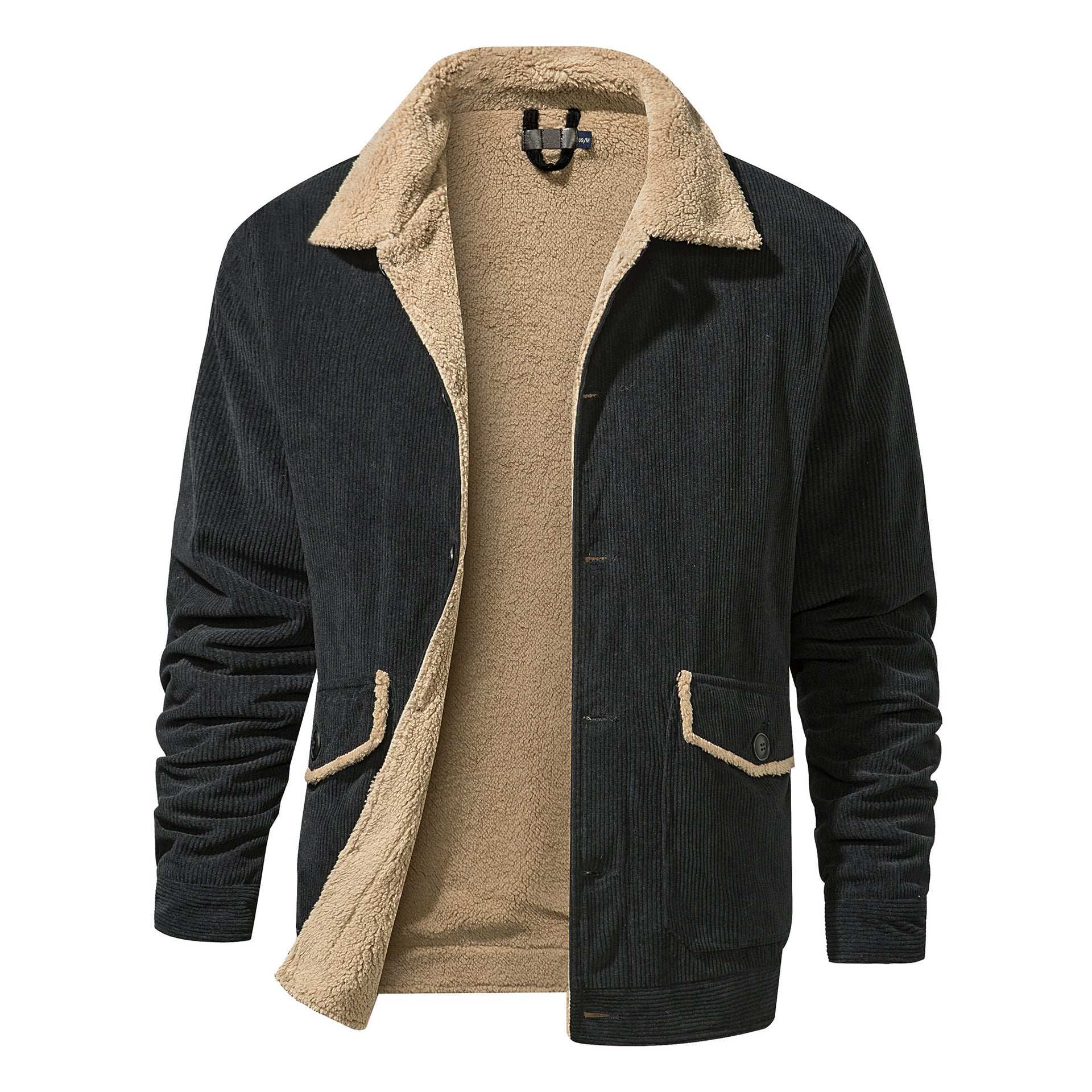 Men's Cashmere Thickened Jacket