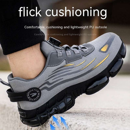 Men’s Fashion Lazybones Lace-Free Protective Shoes – Easy & Stylish Men's Fashion Lazybones Lace-free Protec | Ectron Online