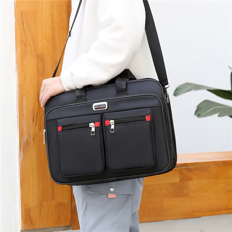 Men And Women Fashion Casual Handheld Laptop Bag
