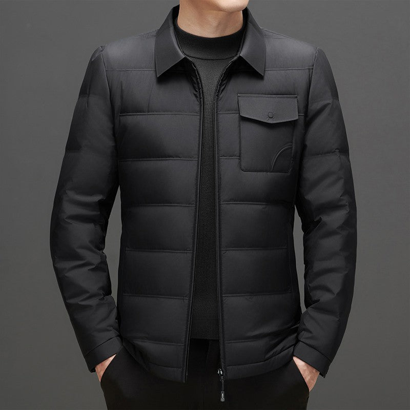 Men's Business Casual Down Jacket

