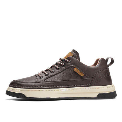 Men’s Casual Leather Shoes – Waterproof & Business Suit Style Men's Casual Leather Shoes Waterproof Bu | Ectron Online