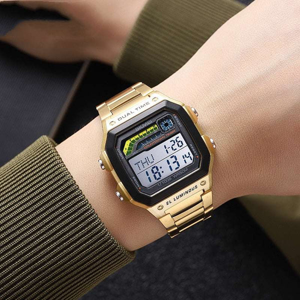 Men's Electronic Waterproof Watch