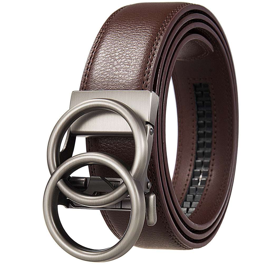 Men's Fashion Comfort Click Belt - Automatic & Cowhide Men's Fashion Comfort Click Belt | Ectron Online