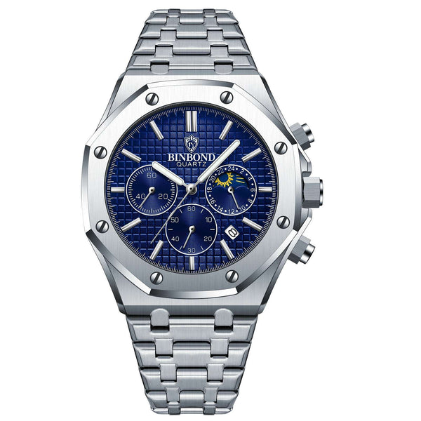 Men's Multi-Function Sports Watch - Waterproof & Luminous