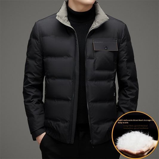 Men's Short Thickened Down Jacket