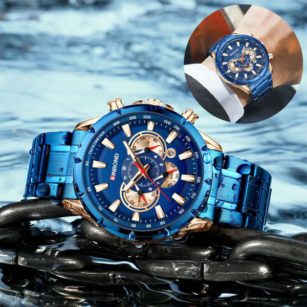 Men's Tactical Motorcycle Watch