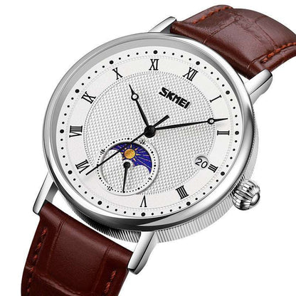 Men's Waterproof Quartz Business Watch Men's Watch Quartz Watch Waterproof Belt | Ectron Online