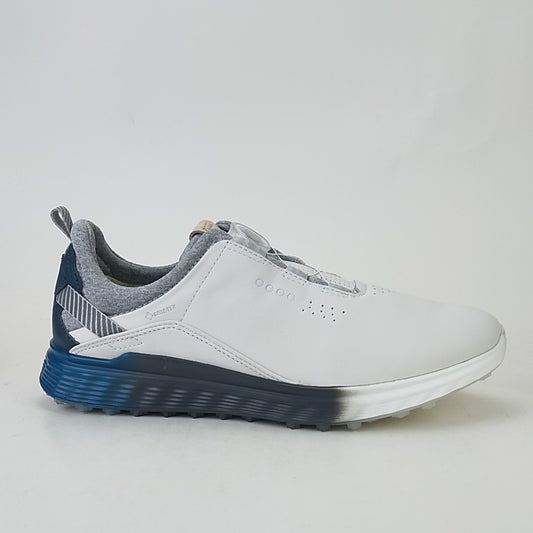 Men’s White Leather Sports Sneakers – Waterproof & Anti-Slip