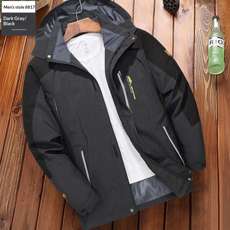 Men's Windproof And Waterproof Outdoor Windbreaker Thin Jacket