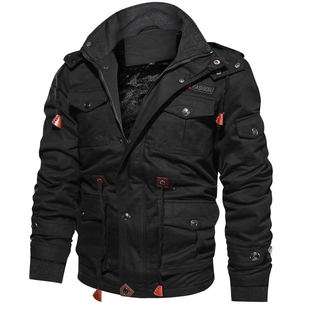 Men's Winter Cargo Coat