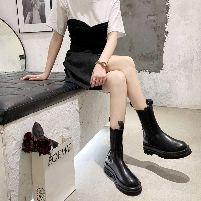 Mid-Calf Boots - Trendy and Versatile Women's Shoes | Ectron Online