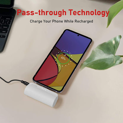 Mini 3350mAh Power Bank | Lipstick Size Portable USB-C Charger Local US Stock Unique Mini Power Bank 33 | Ectron Online
