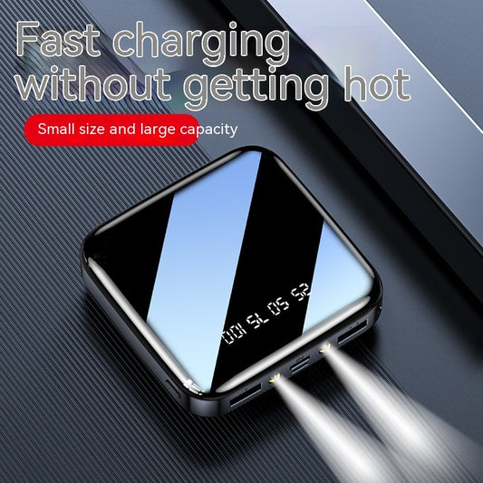 Mirror Mini-Portable Power Bank - Large Capacity