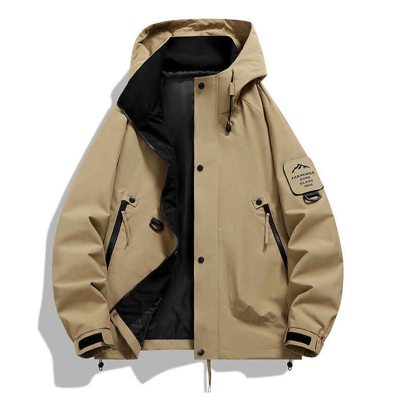 New Men's Casual Waterproof Jacket