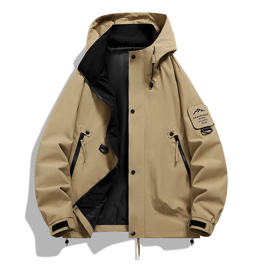 New Men's Casual Waterproof Jacket