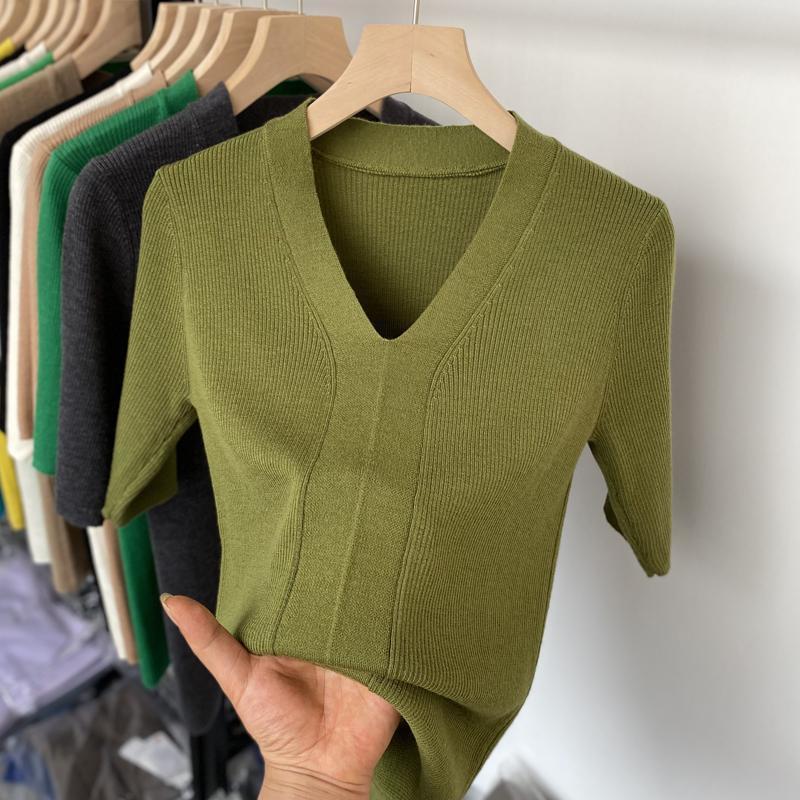 Ice Silk Slim Fit Base Knitwear Ice Silk Slim Fit Slim Looking Base Knit | Ectron Online
