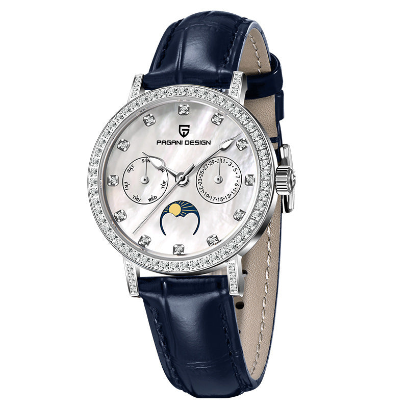 Waterproof Quartz Watch for Women Quartz Women's Watch Multifunctional Wat | Ectron Online
