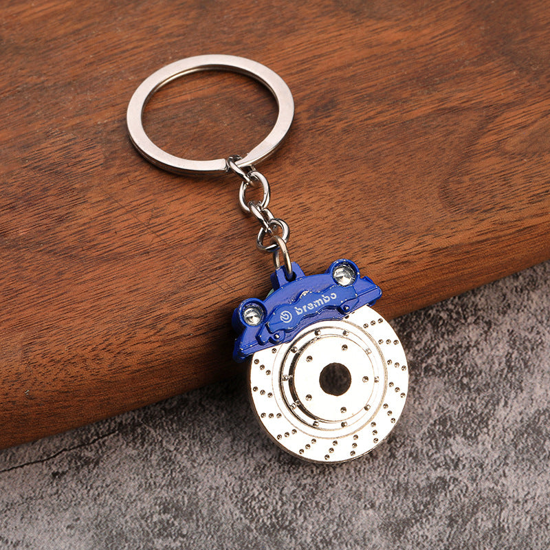 Brake Disc Hub Caliper Metal Keychain Pendant Brake Disc Hub Caliper Metal Keychains P | Ectron Online