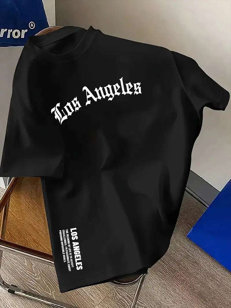 Men's Plus Size Printed T-Shirt - European & American Style Printed T-shirt European And American Pl | Ectron Online