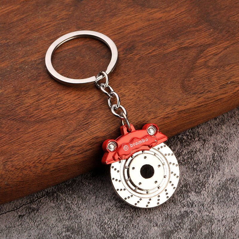 Brake Disc Hub Caliper Metal Keychain Pendant Brake Disc Hub Caliper Metal Keychains P | Ectron Online