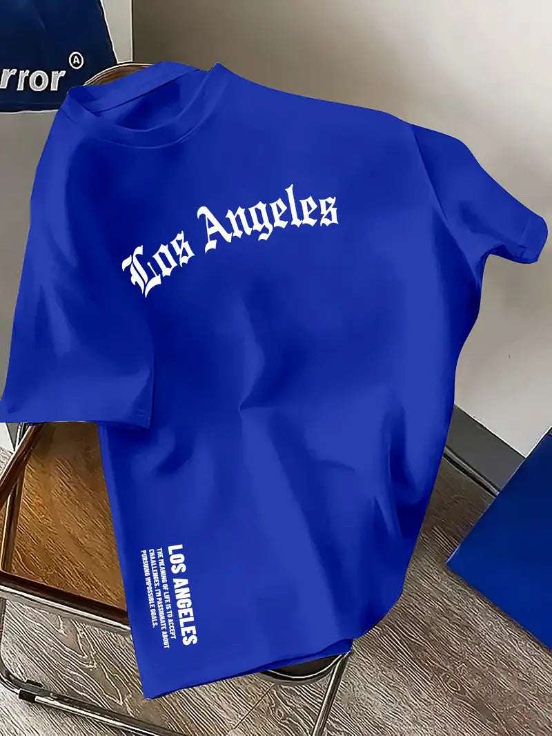 Men's Plus Size Printed T-Shirt - European & American Style Printed T-shirt European And American Pl | Ectron Online