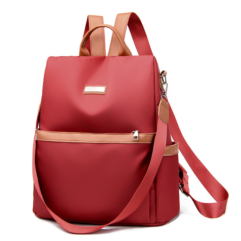 All-match Anti-theft White Backpack Messenger Bag Backpack All-match Anti-theft Messenger | Ectron Online