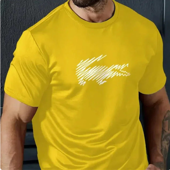 Men’s 3D Printed T-Shirt – Casual Short Sleeve Graphic Tee Men's Casual T-shirt 3d Printed Short Sl | Ectron Online