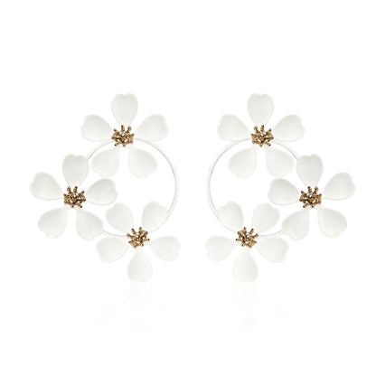 Fashion Personality Retro Flower Earrings For Women