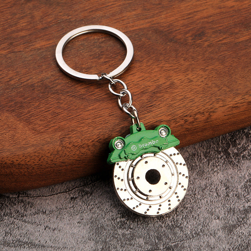 Brake Disc Hub Caliper Metal Keychain Pendant Brake Disc Hub Caliper Metal Keychains P | Ectron Online