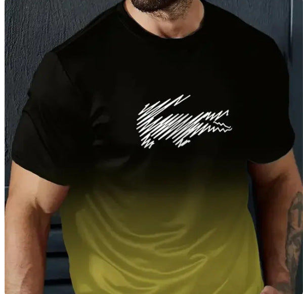 Men’s 3D Printed T-Shirt – Casual Short Sleeve Graphic Tee Men's Casual T-shirt 3d Printed Short Sl | Ectron Online