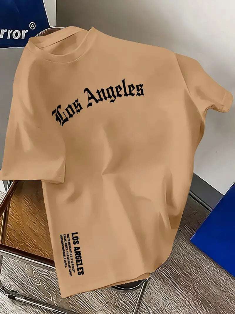 Men's Plus Size Printed T-Shirt - European & American Style Printed T-shirt European And American Pl | Ectron Online