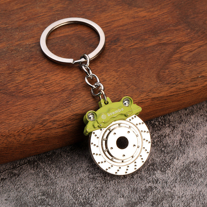 Brake Disc Hub Caliper Metal Keychain Pendant Brake Disc Hub Caliper Metal Keychains P | Ectron Online