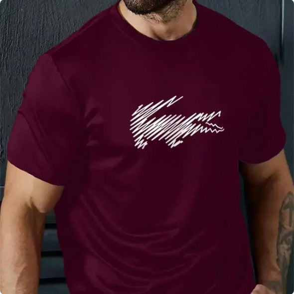 Men’s 3D Printed T-Shirt – Casual Short Sleeve Graphic Tee Men's Casual T-shirt 3d Printed Short Sl | Ectron Online