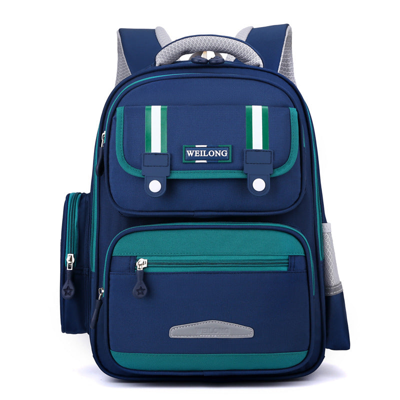 Stylish Large-Capacity Kids Schoolbag – Unisex & Durable Children's Fashion Personality Large Cap | Ectron Online