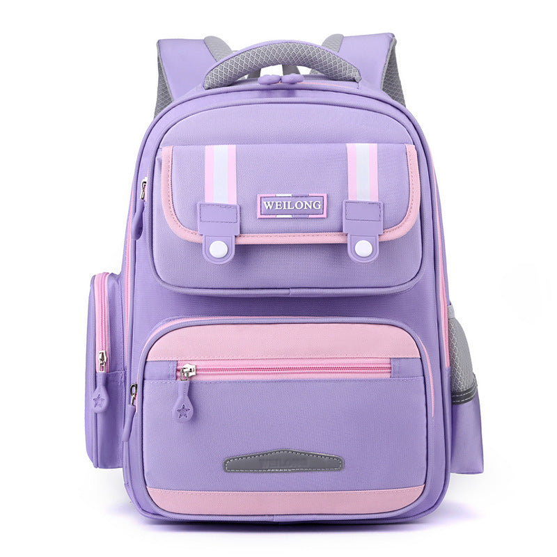 Stylish Large-Capacity Kids Schoolbag – Unisex & Durable Children's Fashion Personality Large Cap | Ectron Online