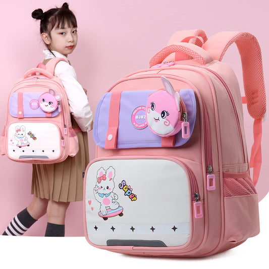 Elementary School Student Schoolbag Large Capacity Spine Protection Lightweight Dinosaur
