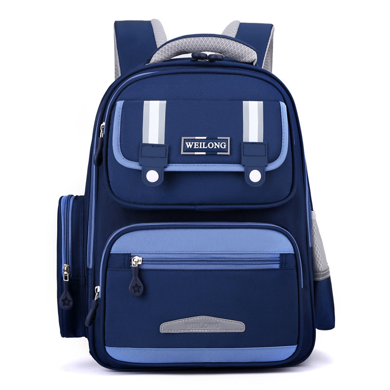 Stylish Large-Capacity Kids Schoolbag – Unisex & Durable Children's Fashion Personality Large Cap | Ectron Online