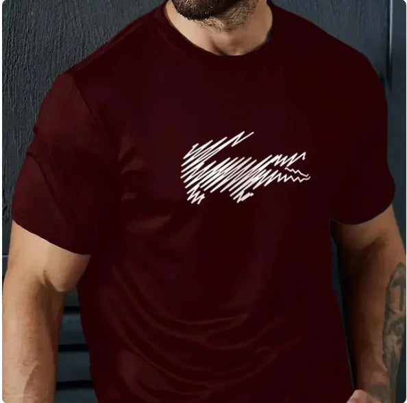 Men’s 3D Printed T-Shirt – Casual Short Sleeve Graphic Tee Men's Casual T-shirt 3d Printed Short Sl | Ectron Online