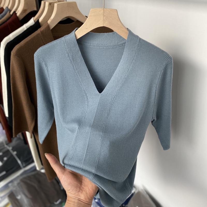 Ice Silk Slim Fit Base Knitwear Ice Silk Slim Fit Slim Looking Base Knit | Ectron Online